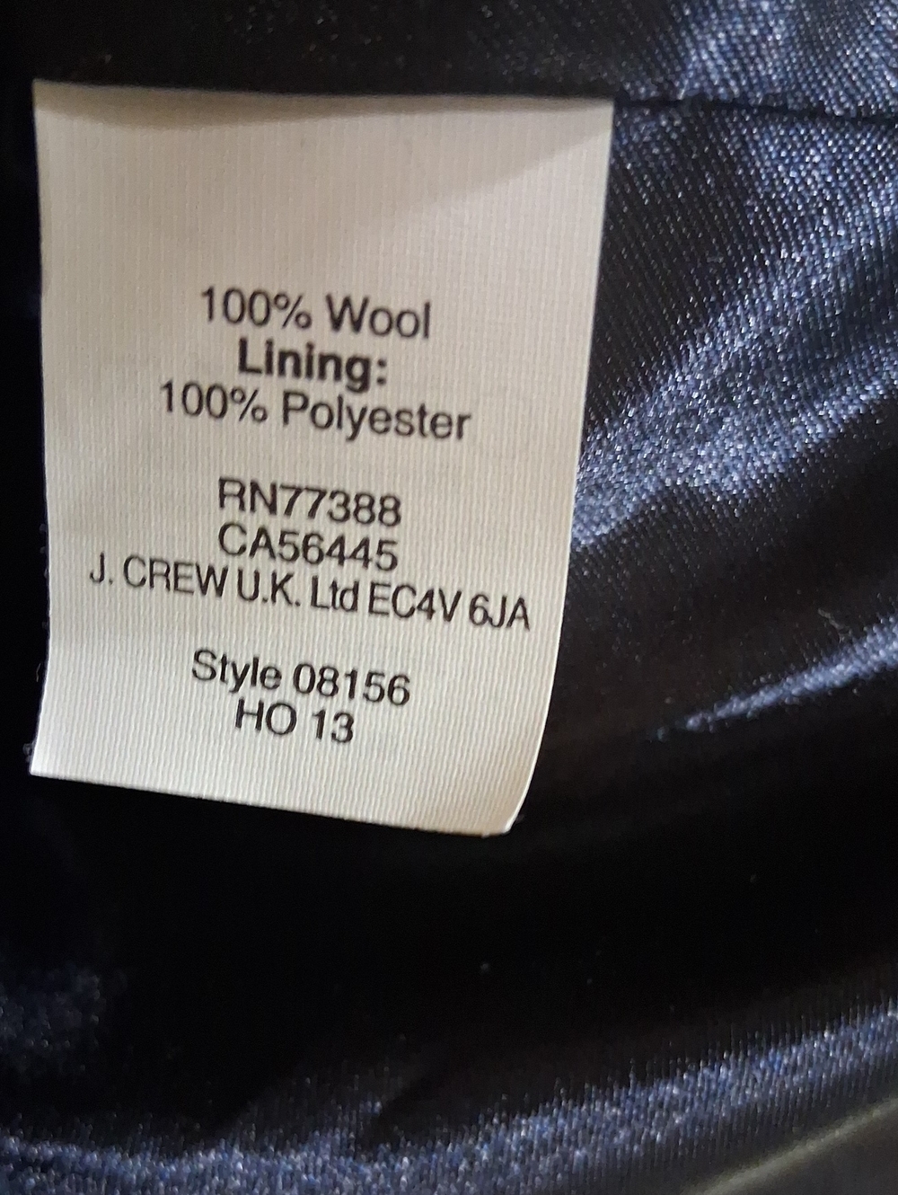 J. Crew 100% Wool Tartan Plaid School Boy Blazer Size 4 - Picture 5 of 9